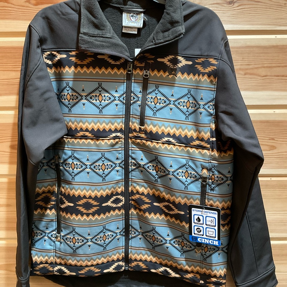 Cinch Men’s Aztec Pattern Jacket